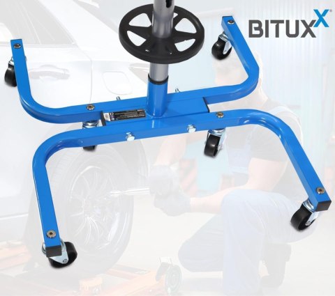 stojak na koła i opony stalowy udźwig 150 kg mobilny garaż warsztat 245 mm