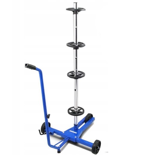 Mobilny Stojak Na Opony Felgi Koła 4 szt. 100kg 72cm Organizer Warsztatowy
