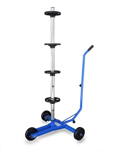 Mobilny Stojak Na Opony Felgi Koła 4 szt. 100kg 72cm Organizer Warsztatowy