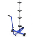 Mobilny Stojak Na Opony Felgi Koła 4 szt. 100kg 72cm Organizer Warsztatowy