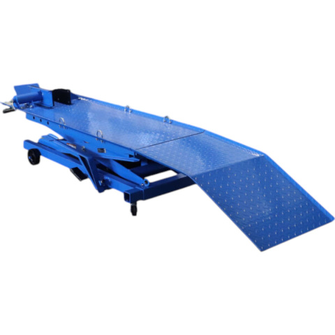 podnosnik motocyklowy platformowy platforma 364 kg rampa serwisowa 21-78 cm