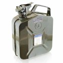kanister na paliwo 5l metalowy bituxx z atestem bezpieczny zamek bagnetowy
