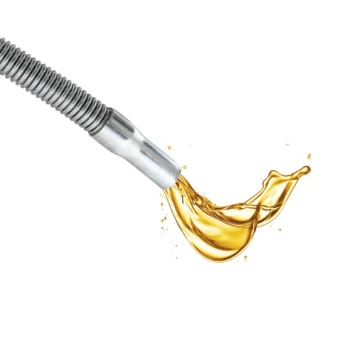 sztywny lejek do kanistra na benzynę bituxx z pierścieniem uszczelniającym