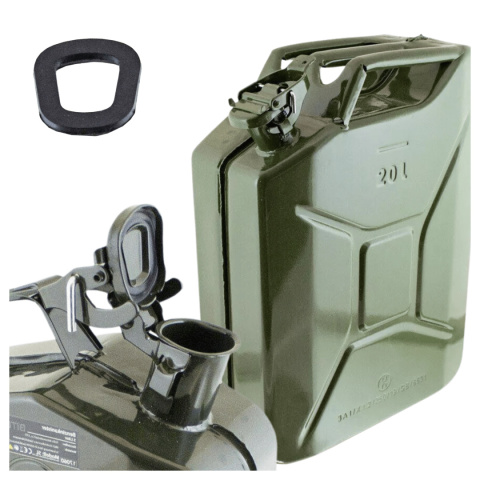 kanister metalowy 20l bituxx na paliwo płyny kompatybilny atestowany CE