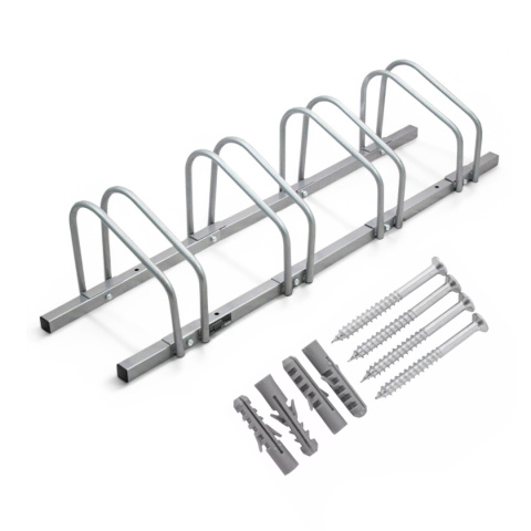 stojak na 4 rowery montaż ścienny podłogowy odporny na korozję ip44