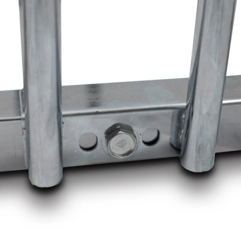 stojak na 4 rowery montaż ścienny podłogowy odporny na korozję ip44