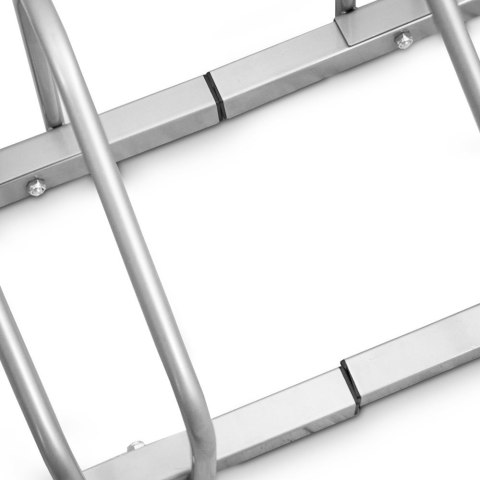 stojak na 10 rowerów bituxx ocynkowany ścienny podłogowy odporny na korozję