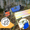 Stojak do cięcia drewna Koziołek do drewna z uchwytem na piłę 45cm 120kg