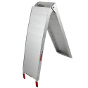 Rampa aluminiowa składana 340kg 205cm antypoślizgowa motocykl kosiarka