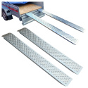 Rampy aluminiowe najazdowe 2x200cm 400kg antypoślizgowe lekkie składane