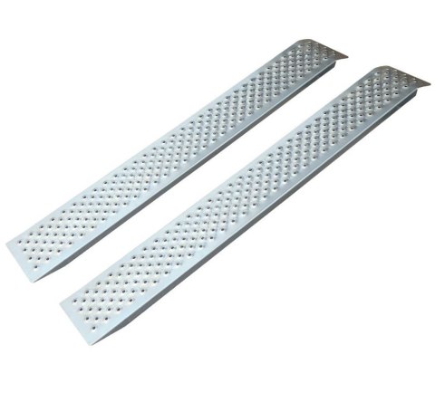 Najazdy aluminiowe 200cm 400kg komplet lekkie antypoślizgowe transport