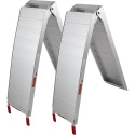 Najazdy rampy aluminiowe składane 680kg 2 sztuki motocykle quady maszyny