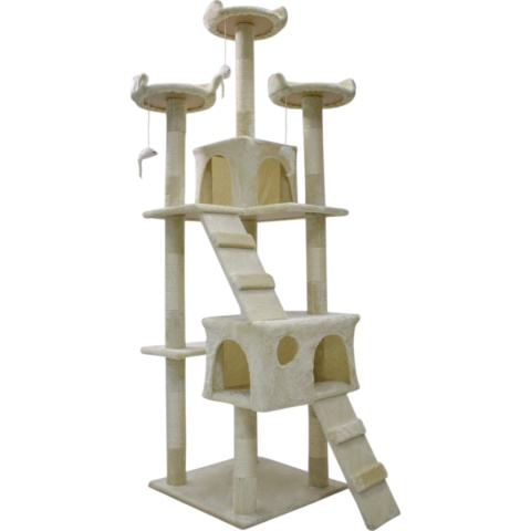 drapak dla kota 170 cm domek legowisko drzewko sizal platformy zabawki