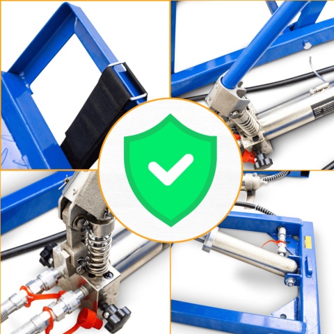 najazdy hydrauliczne rampy samochodowe 2720 kg regulowane 16 40 cm suv