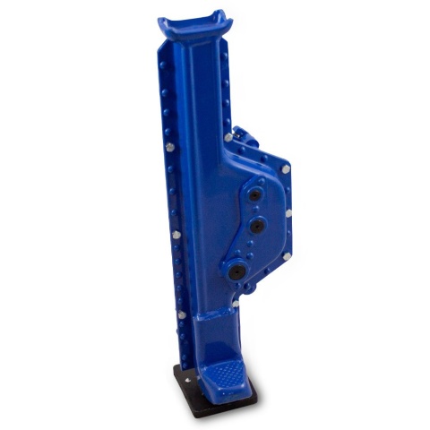 podnośnik przemysłowy 10t mechaniczny 800-1210mm stalowy niebieski