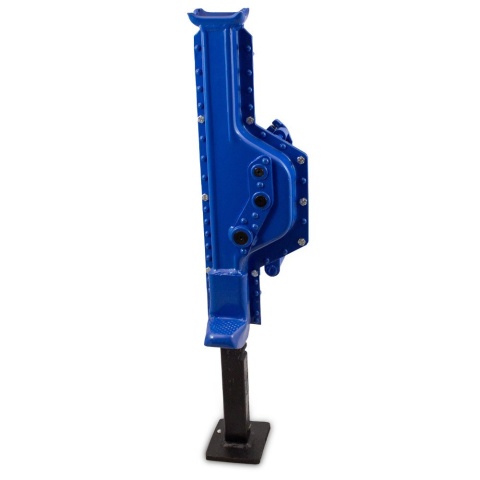 podnośnik przemysłowy 10t mechaniczny 800-1210mm stalowy niebieski