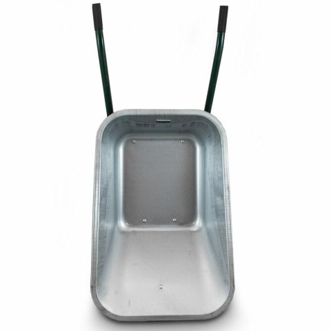 taczka budowlana 100l 250kg z kołem pu 40cm stalowa misa lekka