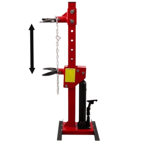 Ściągacz Hydrauliczny do Sprężyn 3T Regulowany Czerwony Bituxx do 3000 kg