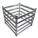 Kompostownik 90x90x93cm stal ocynkowana dużej pojemności