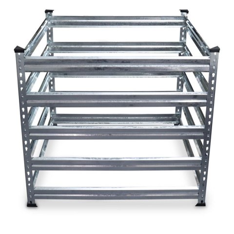 Kompostownik ekologiczny ocynkowana stal duża pojemność wentylacj 100x100