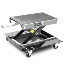 Mobilny podnośnik motocyklowy nożycowy do 500kg grafitowy