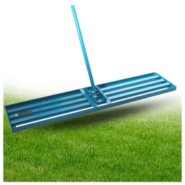 Niwelator Ręczny Równiarka Trawnika Stalowy 106x25 cm Niwelator Terenu
