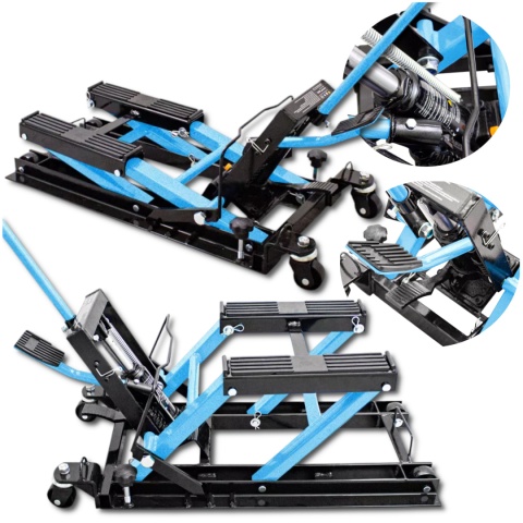 podnośnik motocyklowy hydrauliczny bituxx 680 kg do motocykla i quada
