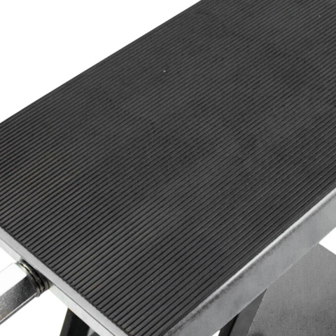 Podnośnik nożycowy korbowy do motocykla 450kg grafitowy