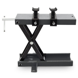 podnośnik motocyklowy nożycowy platformowy 500 kg regulowany z korbą