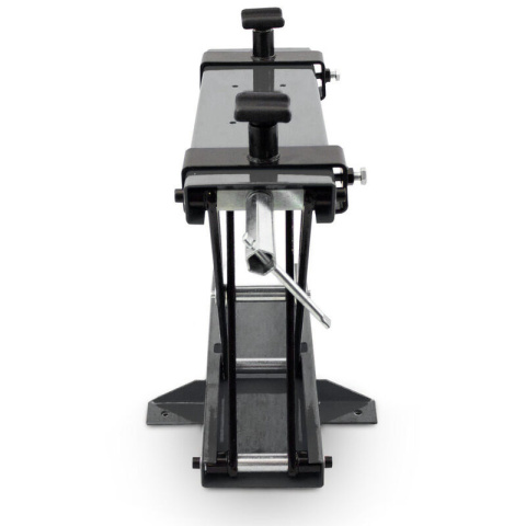 podnośnik motocyklowy nożycowy platformowy 500 kg regulowany z korbą