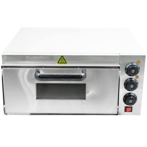 Piec Elektryczny Uniwersalny 2000W do Pizzy Chleba 350°C Kamień Szamotowy