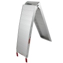 Rampa aluminiowa składana 340kg 205cm antypoślizgowa motocykl kosiarka