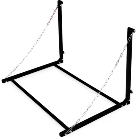 wieszak ścienny na opony koła składany stalowy 130 kg garaż regulowany