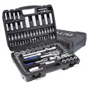 zestaw kluczy nasadowych 108 el crv bituxx grzechotki torx w walizce