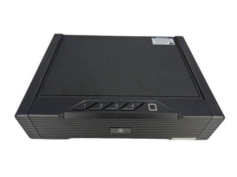 sejf biometryczny meblowy odcisk palca pin klucz kompaktowy do domu