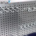 tablica narzędziowa metalowa bituxx 32 elementy kuwety ściana warsztatowa