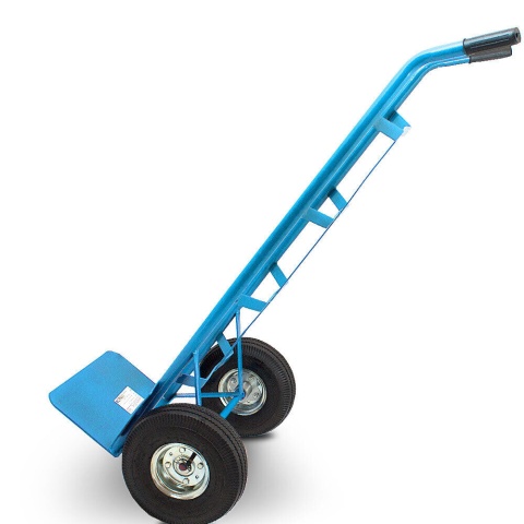 wózek ręczny transportowy 200 kg stalowy koła pneumatyczne magazyn ogród