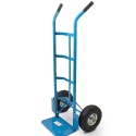 wózek ręczny transportowy 200 kg stalowy koła pneumatyczne magazyn ogród