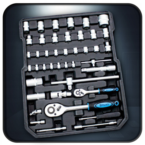 zestaw narzędzi 1300 el walizka crv skrzynka z bitami grzechotki klucze