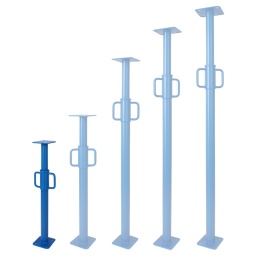 Stemple budowlane regulowane 80–130 cm Podpora Budowlana Stempel Stropowy