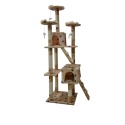 DRAPAK DLA KOTA DUŻY 170cm WYSOKI LEGOWISKO DOMEK SŁUPEK DRZEWKO BEŻOWY