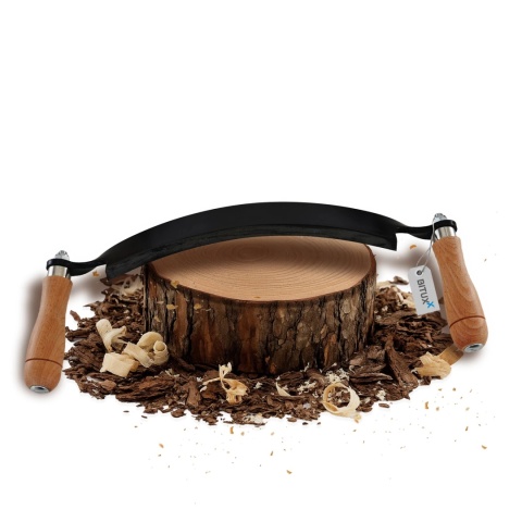 Ośnik Strug Ręczny do Korowania Drewna 10" Korownik OSTRY SOLIDNY 25cm