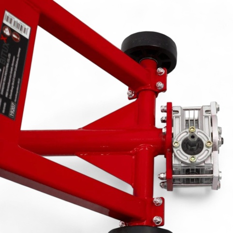 Podnośnik Nożycowy Mobilny 2500 kg Regulacja 11-48 cm Samochodowy Stalowy