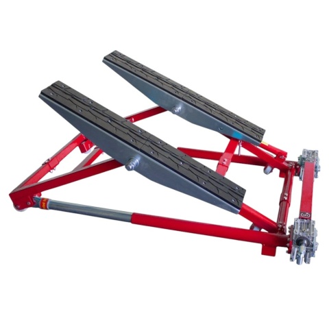 Podnośnik Warsztatowy Uchylny Mobilny 2000 kg Regulacja szerokości