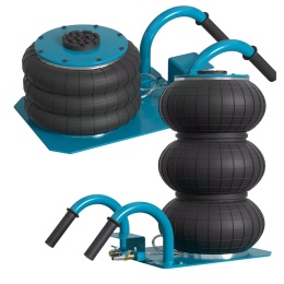 podnośnik pneumatyczny bałwanek 3t stalowy 140-450mm szybki warsztatowy