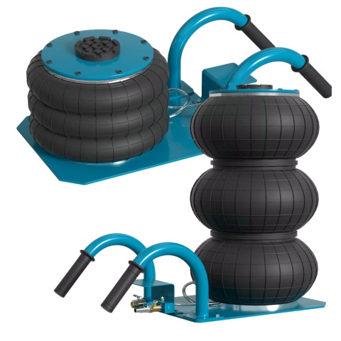 podnośnik pneumatyczny bałwanek 3t stalowy 140-450mm szybki warsztatowy