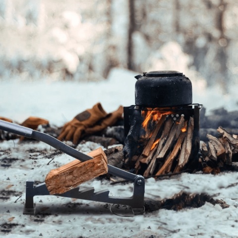 Ręczna Łuparka do Drewna Kominkowego opałowego Rozłupywarka GILOTYNA Rębak
