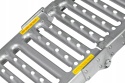 Składane Rampy Najazdowe Stalowe 200 cm 250 kg/szt (1100 kg) komplet ramp