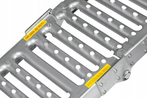 Składane Rampy Najazdowe Stalowe 200 cm 250 kg/szt (1100 kg) komplet ramp