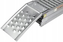 Składane Rampy Najazdowe Stalowe 200 cm 250 kg/szt (1100 kg) komplet ramp